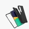 Kryt Kwmobile pro Samsung Galaxy Z Fold 4, eko kůže, černý, 58680.01