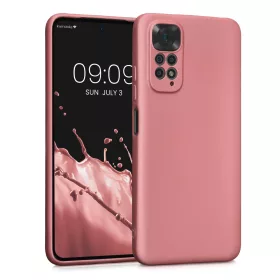   Pouzdro Kwmobile pro Xiaomi Redmi Note 11/Redmi Note 11s, silikonové, růžové, 58651.31