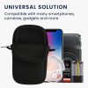 Univerzální kryt Kwmobile velikost XS - 4 palce, neopren, černý, 58700.32.01