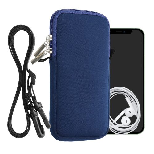 Univerzální kryt Kwmobile velikost XXL – 7 palců, neopren, modrý, 58700.5.17