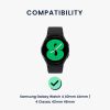 Sada 2 řemínků pro Samsung Galaxy Watch 4 (40mm)/Galaxy Watch 4 (44mm)/Galaxy Watch 4 Classic (42mm), Kwmobile, černý/modrý, silikon, 58740.01