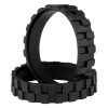Sada 2ks pneumatik pro vysavač iRobot Roomba 900/Roomba 800/Roomba 700, Kwmobile, Black, Silicone, 58706.01