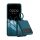 Pouzdro kwmobile pro Samsung Galaxy Z Flip4, silikonové, modré, 58786.57