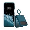 Pouzdro kwmobile pro Samsung Galaxy Z Flip4, silikonové, modré, 58786.57