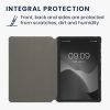 Pouzdro pro tablet Huawei MatePad T10/MatePad T10s, Kwmobile, šedo/černé, textilní, 58774.01