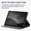 Pouzdro pro tablet Huawei MatePad T10/MatePad T10s, Kwmobile, šedo/černé, textilní, 58774.01