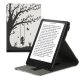 Pouzdro pro Amazon Kindle Paperwhite 11, Kwmobile, Black/White, Eco-kůže, 56264.12