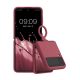 Pouzdro Kwmobile pro Samsung Galaxy Z Flip4, tmavě růžové, silikonové, 58786.167
