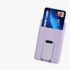 Držák magnetické karty kompatibilní s Apple iPhone 14 Series/iPhone 13 Series/iPhone 12 Series, Kwmobile, Purple, Plastic, 58791.139
