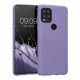 Pouzdro Kwmobile pro Motorola Moto G Stylus 5G, silikonové, fialové, 55625.222