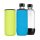 Sada 2 krytů Cooler Jacket na láhve SodaStream, Kwmobile, modrá/žlutá, neopren, 58833.02