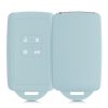 Kryt na klíče od auta pro Renault 4 Buttons - Smart Key, Kwmobile, Zelený, Silikon, 48035.200