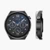 Sada 2 pouzder pro Huawei Watch GT 3 Pro (46mm), Kwmobile, černá/průhledná, plast, 58882.01