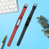 Sada 2 popruhů pro Xiaomi Mi Band 4, Kwmobile, černá/červená, silikon, 58889.01