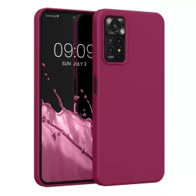   Kryt Kwmobile pro Xiaomi Redmi Note 11 Pro/Redmi Note 11 Pro 5G, silikon, fialový, 57373.100