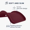Pouzdro Kwmobile pro Samsung Galaxy A04s, fialové, silikonové, 58921.187