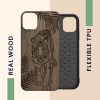 Kryt Kwmobile pro Apple iPhone 11, dřevo, hnědý, 49799.14