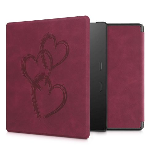 Pouzdro pro Amazon Kindle Oasis 10, Kwmobile, červené, ekokůže, 56972.09