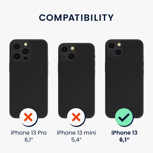 Kryt Kwmobile pro Apple iPhone 13, silikonový, zelený, 58954.200