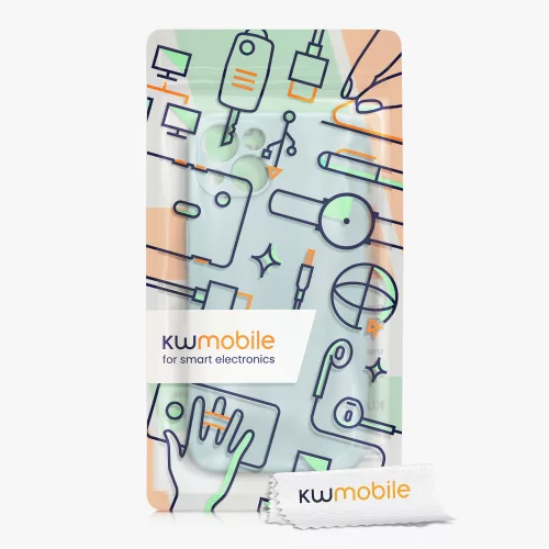 Kryt Kwmobile pro Apple iPhone 13, silikonový, zelený, 58954.200
