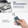 Krytka na klíče od auta pro BMW 3 Buttons, Kwmobile, modrá/zlatá, silikonová, 56009.03