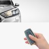 Krytka na klíče od auta pro BMW 3 Buttons, Kwmobile, modrá/zlatá, silikonová, 56009.03
