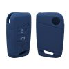 Kryt klíče od auta pro VW 3 Buttons, Kwmobile, modrý, silikon, 44705.17