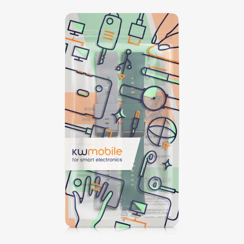Sada 2 řemínků pro Xiaomi Mi Watch Color Sport/Watch S1 Active, Kwmobile, Grey/Green, Silicone, 58971.02