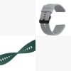 Sada 2 řemínků pro Xiaomi Mi Watch Color Sport/Watch S1 Active, Kwmobile, Grey/Green, Silicone, 58971.02