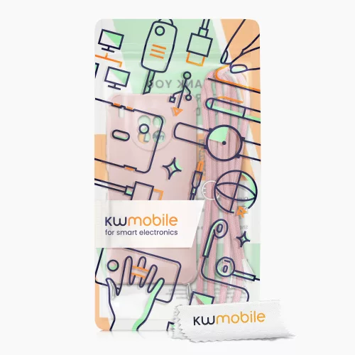 Pouzdro Kwmobile pro Huawei nova 8i, silikonové, růžové, 59008.154
