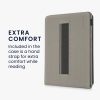 Pouzdro pro Amazon Kindle Paperwhite 11, Kwmobile, šedé, ekokůže, 56264.17