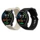Sada 2 řemínků pro Xiaomi Mi Watch/Mi Watch Color Sport, Kwmobile, Black/Grey, Silicone, 58466.02