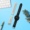 Sada 2 řemínků pro Xiaomi Mi Watch/Mi Watch Color Sport, Kwmobile, Black/Grey, Silicone, 58466.02
