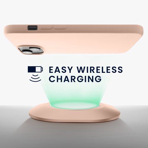 Kryt Kwmobile pro Apple iPhone 14, silikonový, krémový, 59079.225