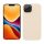 Kryt Kwmobile pro Apple iPhone 14, silikonový, krémový, 59071.16
