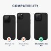Kryt Kwmobile pro Apple iPhone 14 Pro Max, silikonový, černý, 59074.01