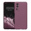 Pouzdro Kwmobile pro Vivo Y72 5G, silikonové, fialové, 59095.167