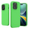 Kryt Kwmobile pro Apple iPhone 14 Pro, silikonový, zelený, 59073.159