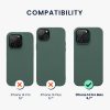 Kryt Kwmobile pro Apple iPhone 14 Pro Max, silikonový, zelený, 59074.166