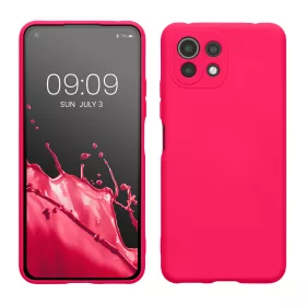   Kryt Kwmobile pro Xiaomi Mi 11 Lite 5G/11 Lite 5G NE, silikon, růžový, 56047.77