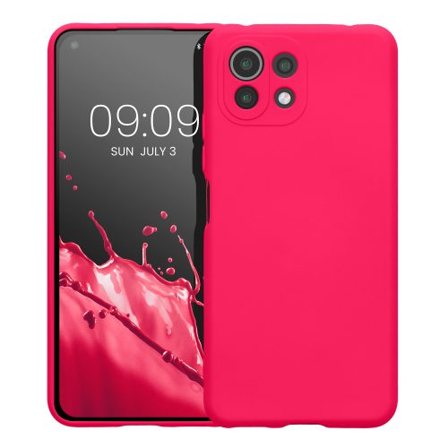 Kryt Kwmobile pro Xiaomi Mi 11 Lite 5G/11 Lite 5G NE, silikon, růžový, 56047.77