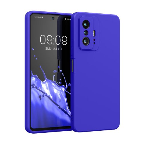Kryt Kwmobile pro Xiaomi 11T/11T Pro, silikonový, modrý, 56573.134