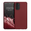 Kryt Kwmobile pro Motorola Moto G62, Silicon, Red, 59171.187