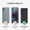 Kryt Kwmobile pro Motorola Moto G62, Silicon, Red, 59171.187