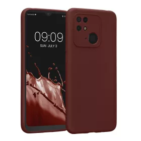   Kryt Kwmobile pro Xiaomi Redmi 10C, silikon, červený, 59229.187