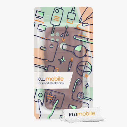 Kryt Kwmobile pro Xiaomi Redmi 10C, silikon, červený, 59229.187