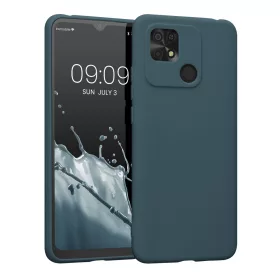   Kryt Kwmobile pro Xiaomi Redmi 10C, silikonový, modrý, 59231.202