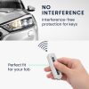 kwmobile Kryt na klíče od auta pro Mazdu 4 tlačítka, silikon, šedo/černý, 59241.94