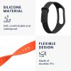 Sada 2 popruhů pro Oppo Band Sport, Kwmobile, černá/oranžová, silikon, 57437.04