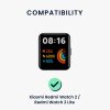 Sada 2 řemínků pro Xiaomi Redmi Watch 2/Redmi Watch 2 Lite, Kwmobile, šedá/zelená, silikonová, 56911.06
